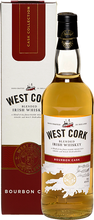 Виски West Cork Bourbon cask gift box  700 мл