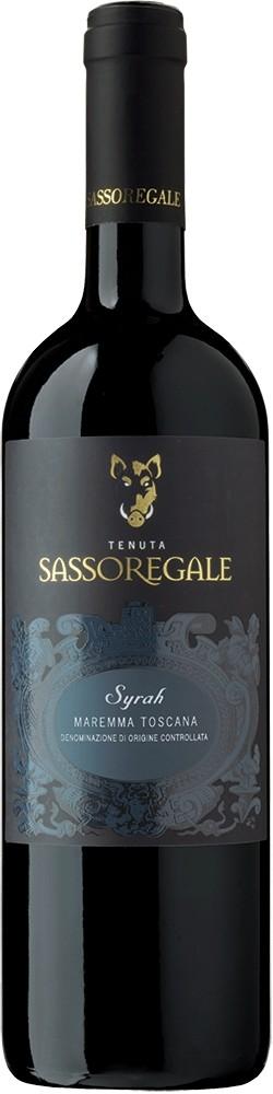 Вино Tenuta Sassoregale Syrah Maremma Toscana DOC Тенута Сассорегале Сира Маремма Тоскана 2018 750 мл