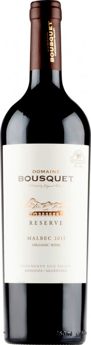 Вино Tupungato Valley Domaine Bousquet Reserve Malbec Долина Тупунгато Домен Буске Резерв Мальбек  2017 750 мл