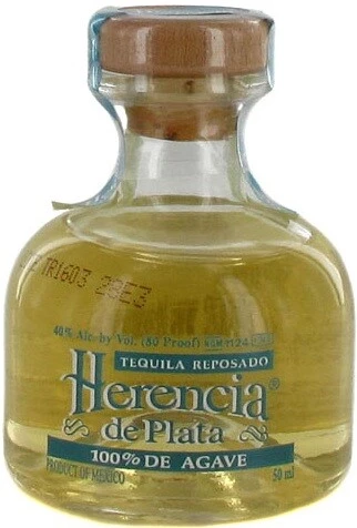 Текила Herencia de Plata Reposado  50 мл
