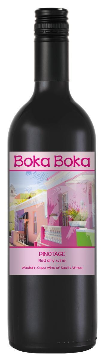 Вино Perdeberg Winery БокаБока Пинотаж сухое Красное 750 мл