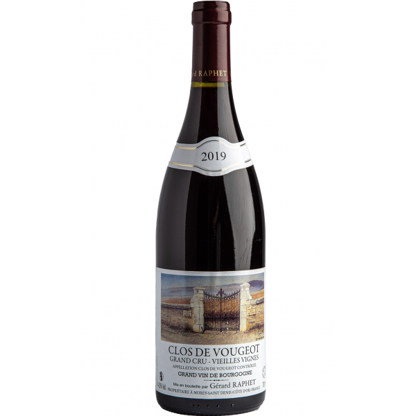 Вино Domaine Gerard Raphet Clos de Vougeot Grand Cru Vieilles Vignes   2013 750 мл 13,5%