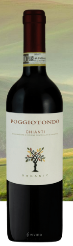 Вино Poggiotondo Chianti DOCG BIO  Поджиотондо Кьянти BIO  2017 750 мл