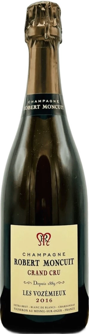 Шампанское Robert Moncuit Les Vozemieux Blanc de Blancs Grand Cru 2018   750 мл  12,5%