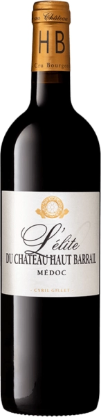 Вино L'elite du Chateau Haut Barrail Medoc, 2020  750 мл  13,5%