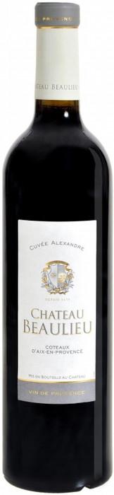 Вино Chateau Beaulieu Rouge Coteaux d’Aix-en-Provence AOC 2018 750 мл