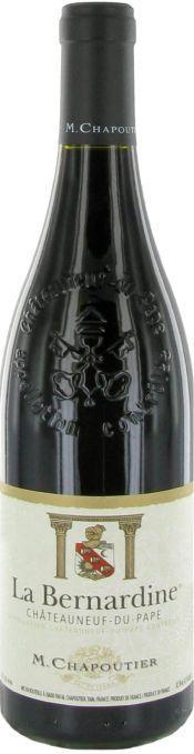 Вино Chateauneuf-du-Pape La Bernardine AOC red 2017 750 мл