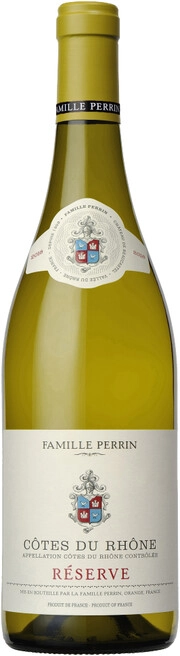 Вино Perrin et Fils Perrin Reserve Cotes du Rhone AOC Перрэн Резерв Кот дю Рон белое  2018 750 мл