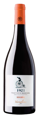Вино 1921 Primitivo di Manduria Riserva DOP Varvaglione 1921 Примитиво ди Мандурия Рисерва Варвальоне  2012  750 мл