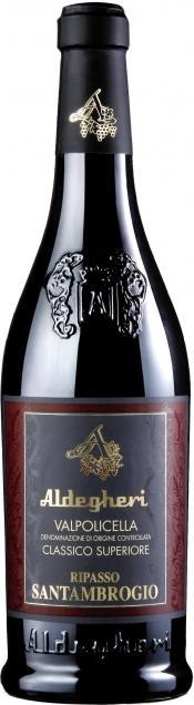 Вино Veneto Valpolicella DOC Classico Superiore Ripasso  Santambrogio Венето  Вальполичелла ДОК Классико Суперьоре  Рипаccо Сантамброджио 2017 375 мл
