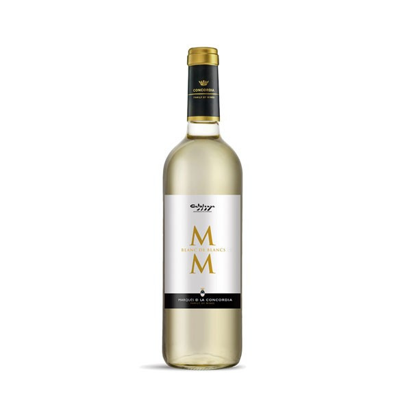 Вино  Marqués de la Concordia MM Blanc de Blancs  Маркес де ла Конкордиа ММ Блан де Блан  2018  750 мл