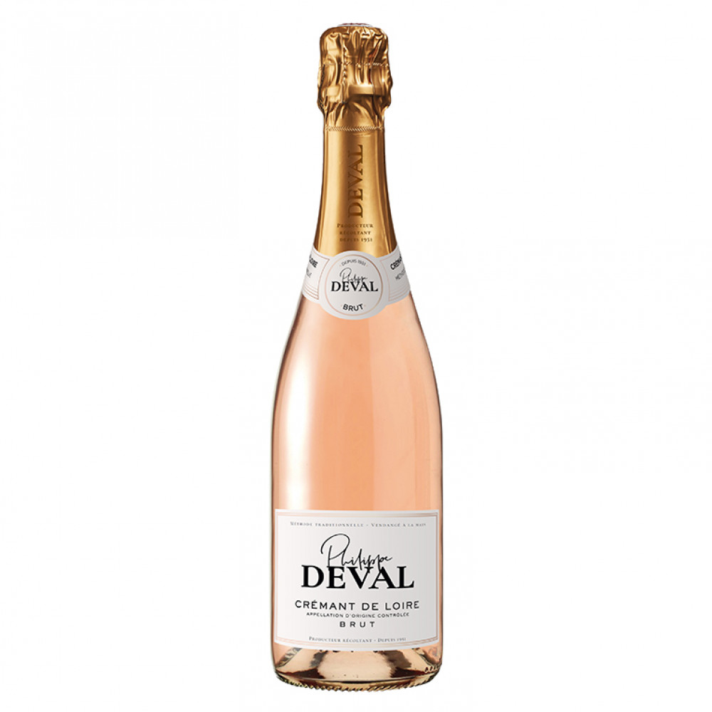 Вино игристое Philippe Deval Brut Blanc  750 мл