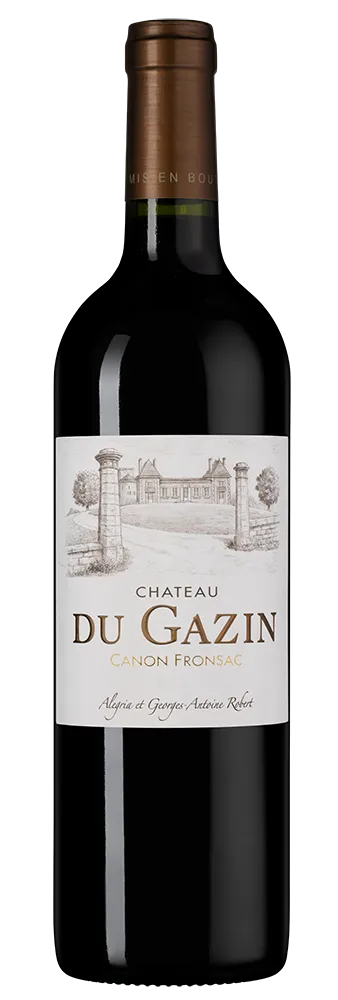Вино Château du Gazin Canon-Fronsac  2021  750 мл