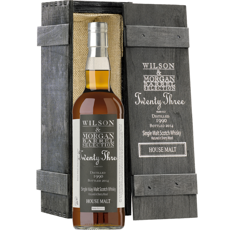 Виски House Malt Sherry Butt №17  Strength 48% 70cl., Хаус Малт Шерри Ват, 1990, в дереве