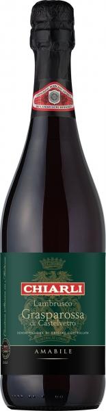 Игристое вино Lambrusco Grasparossa di Castelvetro DOC  750 мл