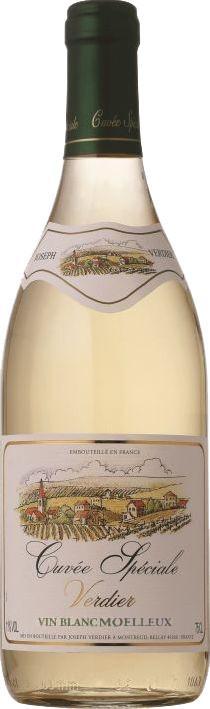 Вино Verdier Cuvee Speciale Blanc Moelleux Вердье Кюве Спесьяль Белое Полусладкое 750 мл