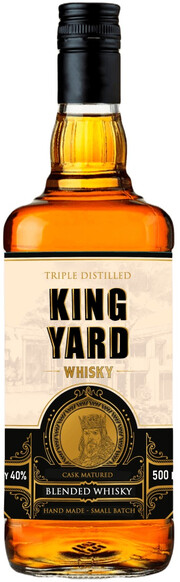 King Yard  Blended Whisky Кинг Ярд Купажированный  500  мл  40%