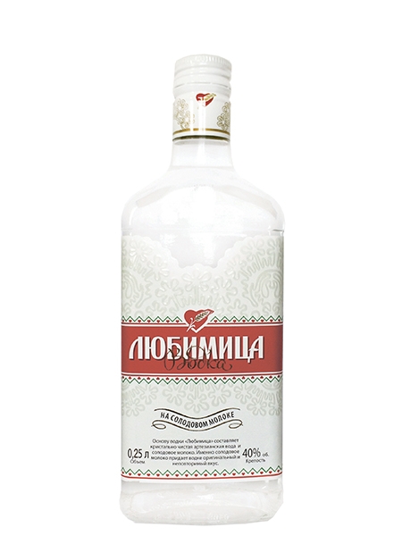 Водка Любимица на солодовом молоке 250 мл