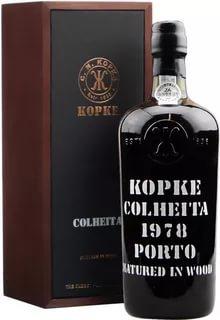 Портвейн Kopke Colheita Porto gift box 1978 750 мл