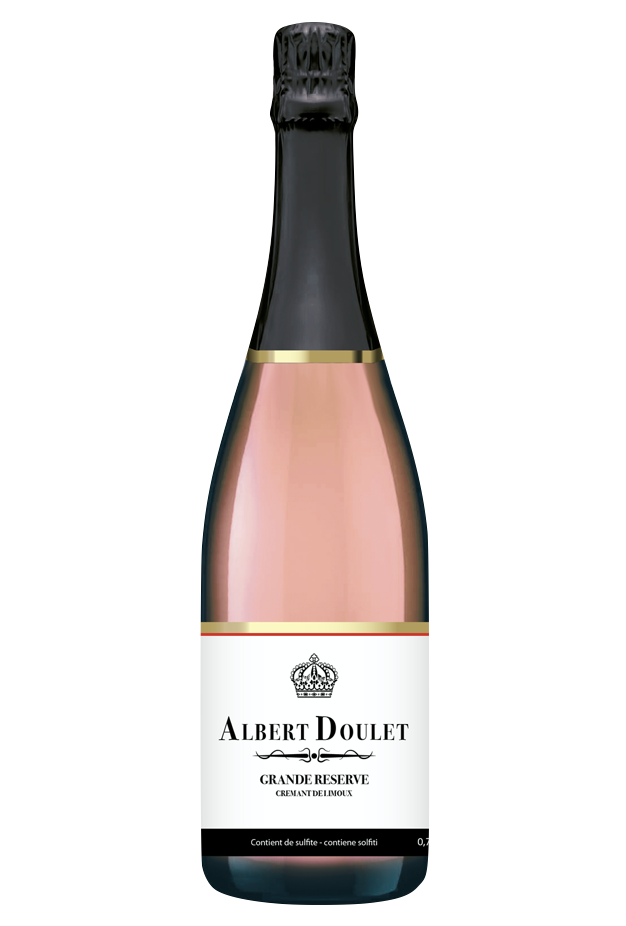 Игристое вино  Domaine Albert Doulet  Cremant    de Limoux Gran  Reserve  Rosé     750 мл