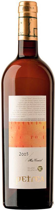 Вино Mas Comtal Petrea  Blanco  Penedes DO Петреа белое  2005  750 мл