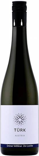 Вино Turk   Gruner Veltliner  Der Leichte Тюрк  Грюнер Вельтлинер  Дер Лехте 2020  750  мл