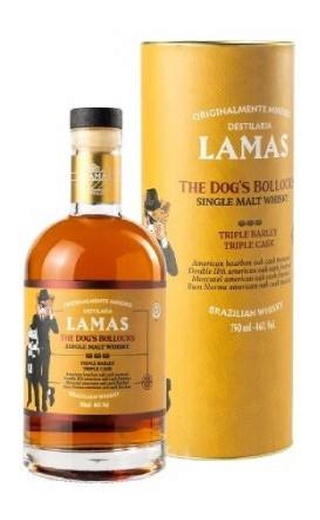 Виски Lamas The Dog's Bollocks gift box  750 мл  