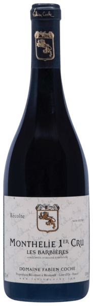 Вино Domaine Fabien Coche Monthelie 1er Cru Les Barbières  2022  750 мл