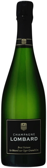 Шампанское Champagne Lombard Brut Nature Le Mesnil sur Oger Grand Cru gift box   2015 1500 мл 12,5%