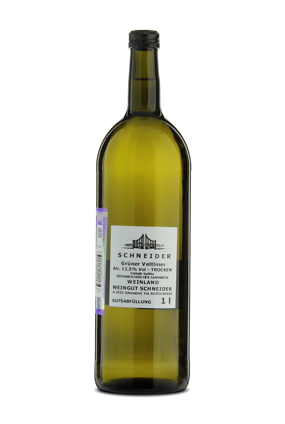 Вино Schneider Gruner Veltliner Шнайдер Грюнер Вельтлинер 2019  1000 мл