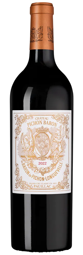 Вино Chateau Pichon Longueville Baron de Pichon Pauillac AOC 2-me Grand Cru  2022  750 мл