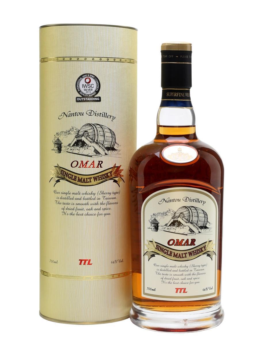 Виски Omar single Мalt Cherry Tipe  700 мл
