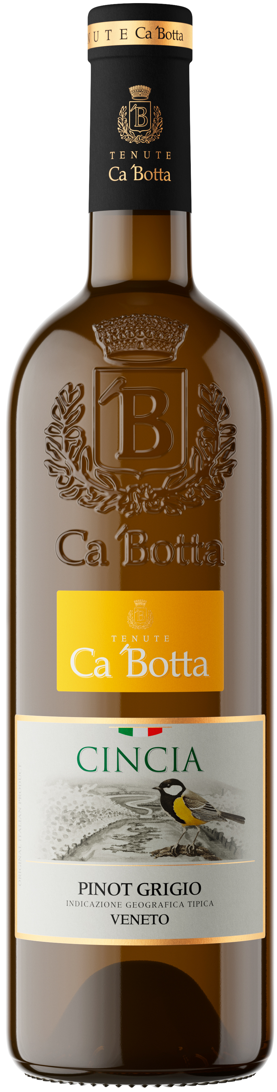 Вино Ca'Botta Cincia Pino Grigio IGT  2019 750 мл
