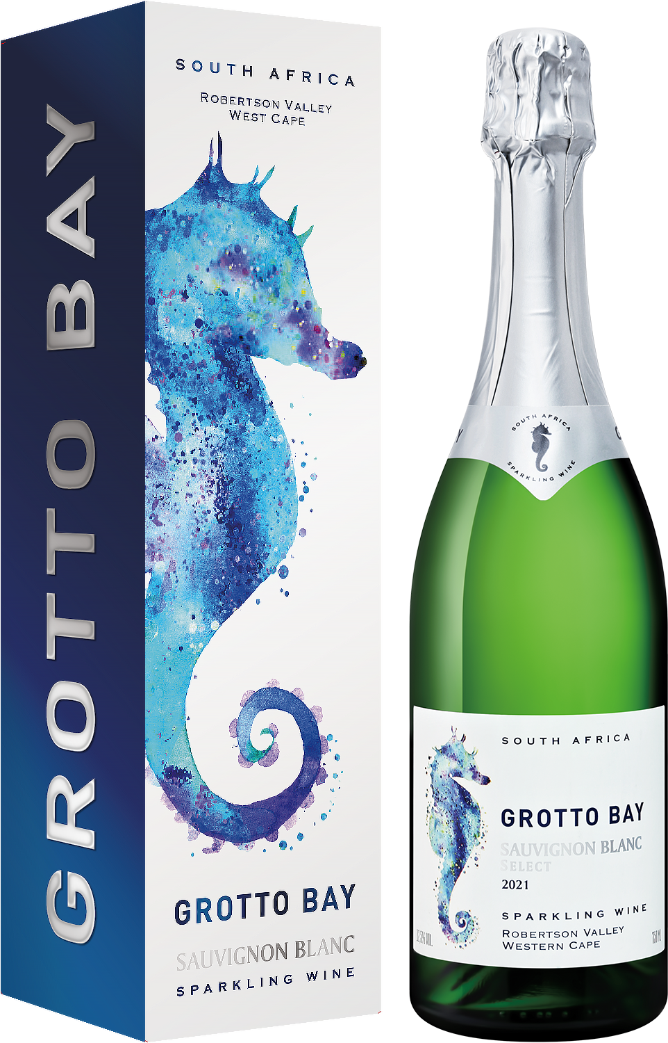 Вино Goedverwacht Family Wines Grotto Bay Sauvignon Blanc Select Robertson Valley gift box 2025 750 мл 13%