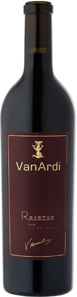 Вино Van Ardi  Red Dry Wine Reserve Ван Арди  Резерв Сира  Красное сухое  2018 750 мл