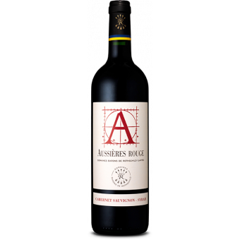 Вино Aussieres Cabernet Sauvignon-Syrah Осьер  Каберне совиньон-Сира 2016 750 мл