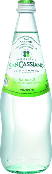 Вода  San Cassiano  Still Glass  Сан Кассиано  Негазированная  750 мл