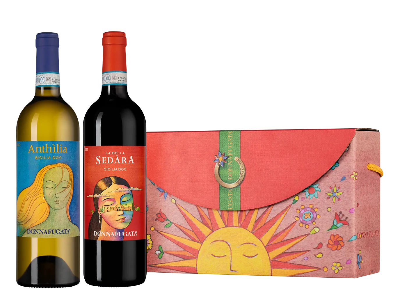 Набор вин Donnafugata City Bag Vittoria — Bestsellers gift box 750 мл
