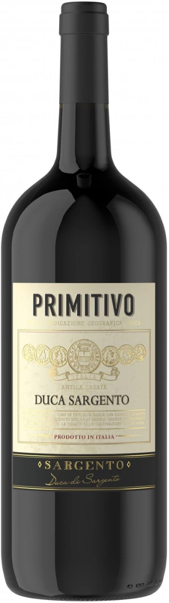 Вино Duca Sargento Primitivo  Puglia IGT  1,5 л
