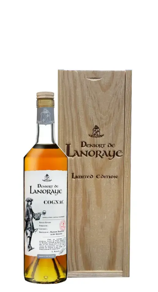 Коньяк Deniort de Lanoraye Grande Champagne 1988 wooden box  700 мл