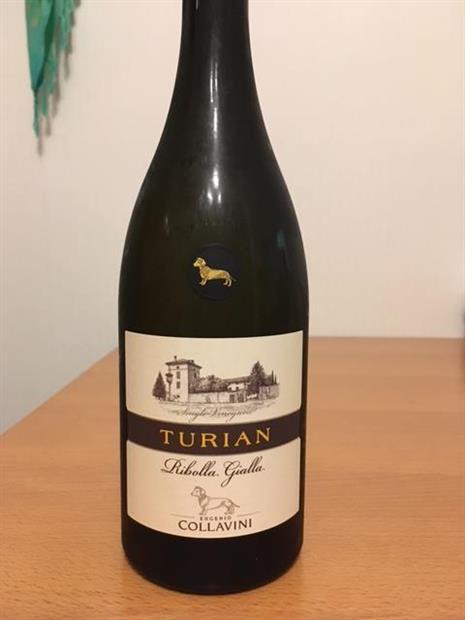 Вино Eugenio Collavini Turian Ribolla Gialla Эудженио Коллавини Туриан Риболла Джалла 2014 750 мл