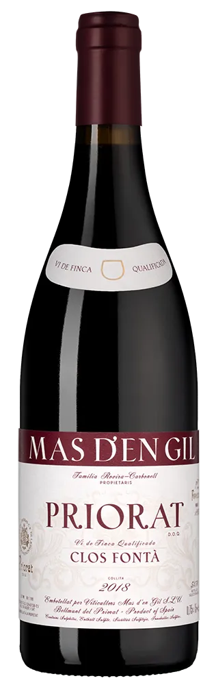  Вино Mas d’en Gil Priorat Clos Fonta 2018  750 мл