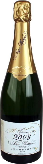 Шампанское Serge Mathieu  Brut Millesime  2012 750 мл