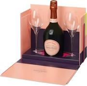 Шампанское Laurent-Perrier Cuvee Rose Brut   gift box with 2 glasses Лоран-