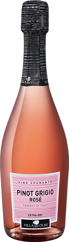 Игристое вино Villa degli Olmi  Pinot Grigio Rose   DOC Spumante Extra Dry    750 мл