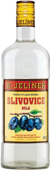 Бренди  R. Jelinek  Slivovitz Bila  Рудольф Елинек   Сливовица Белая  500 мл