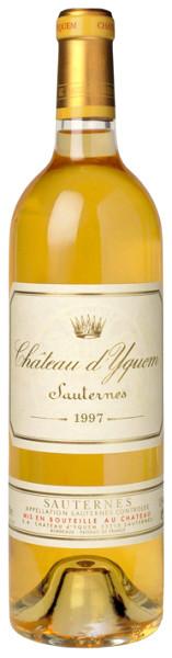 Вино Chateau d'Yquem Sauternes AOC 1-er Grand Cru Superieur Шато д'Икем Сотерн 1-er Гран Крю Сюпериор 1997 750 мл