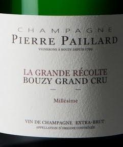 Шампанское Pierre Paillard La Grande Recolte' Bouzy Grand Cru Extra Brut Пье