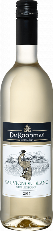 Вино De Koopman  Sauvignon Blanc  Stellenbosch WO Koopmanskloof    2017 750 мл