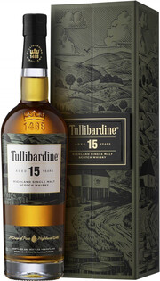 Виски Tullibardine 15 Years Old gift box  700 мл